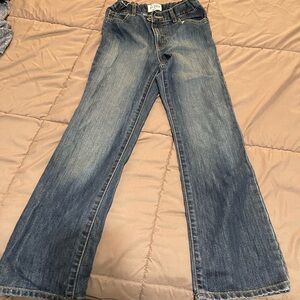 Place Girls' Dark Blue Flare Jeans